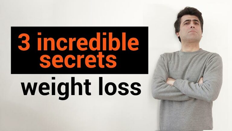 3 incredible secrets for dietary weight loss