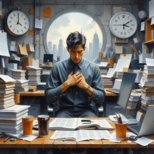 استرس-شغلی-فیبریلاسیون-دهلیزی