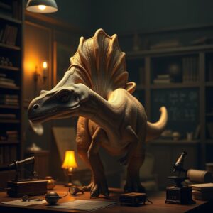 فسیل‌ها-دایناسورها-پاراسورولوفوس