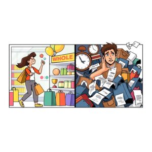 عشق-به-خرید-خرید-احساسی-خرید-اجباری