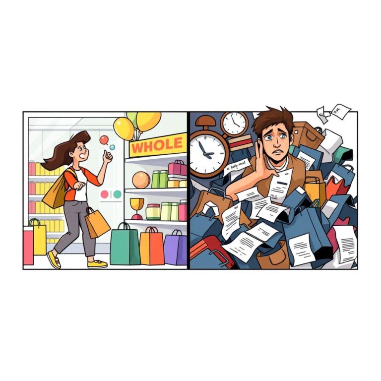 عشق-به-خرید-خرید-احساسی-خرید-اجباری
