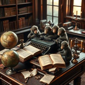 تئوری-میمون‌های-بی‌نهایت